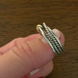David Yurman X Crossover Band Ring